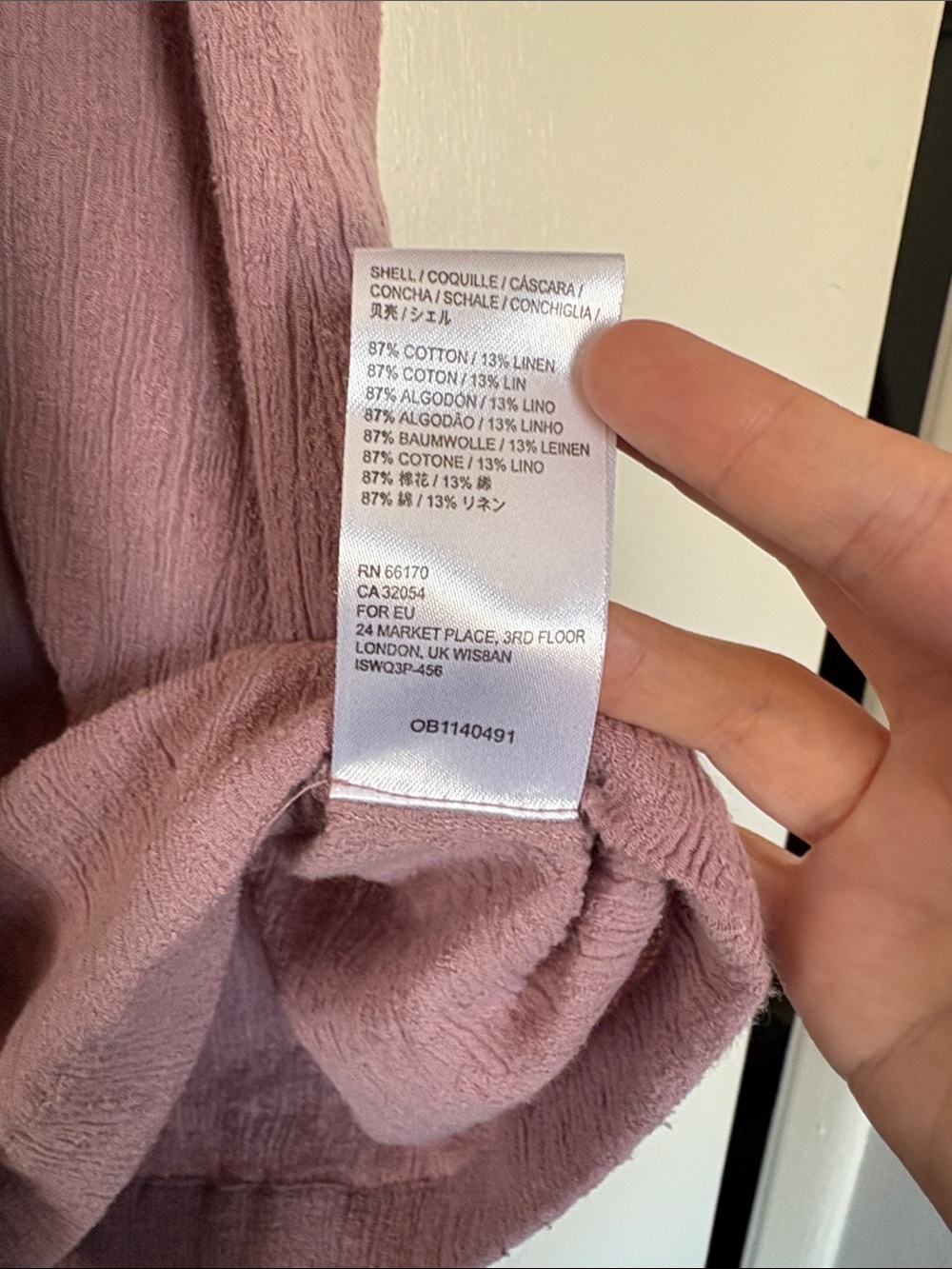 Free People Dusty Rose Shirt Mini Dress - Picture 6 of 7